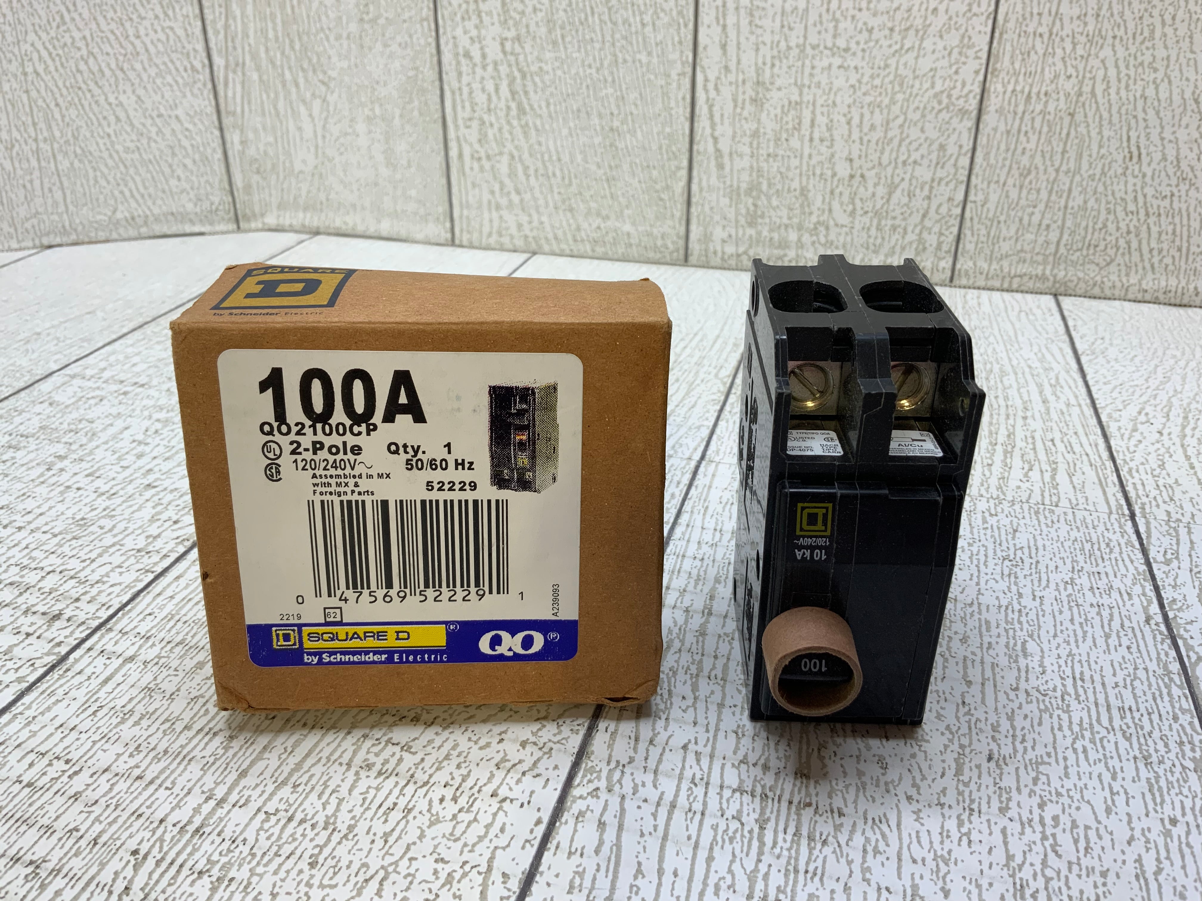 Square D - QO2100CP QO 100-Amp Two-Pole Circuit Breaker (7954762039534)